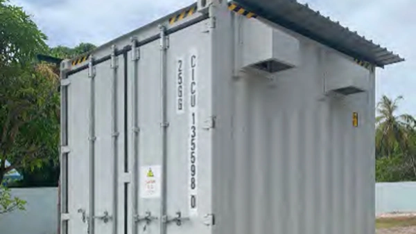 Energiespeicherprojekt auf den Malediven