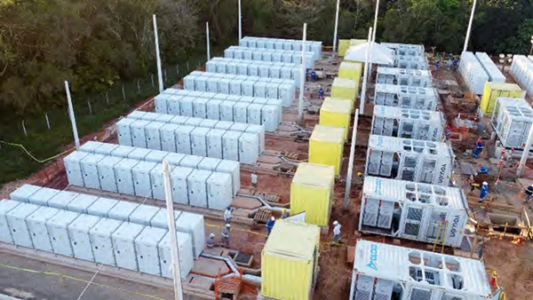 Outdoor flüssigkeitsgekühltes Energiespeicherprojekt in Brasilien